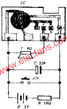 KD-15門鈴電路圖 www.qldv.cn