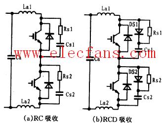 充放電型IGBT緩沖吸收電路 www.qldv.cn