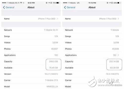 蘋果ios10.3正式推送 ，iPhone內存多了7G