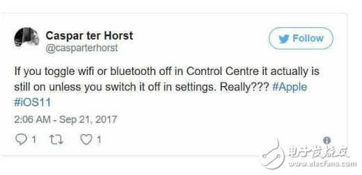 ios11正式版出現bug控制中心無法關WiFi和藍牙?怎么辦?一招教你搞定
