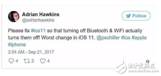ios11正式版出現bug控制中心無法關WiFi和藍牙?怎么辦?一招教你搞定